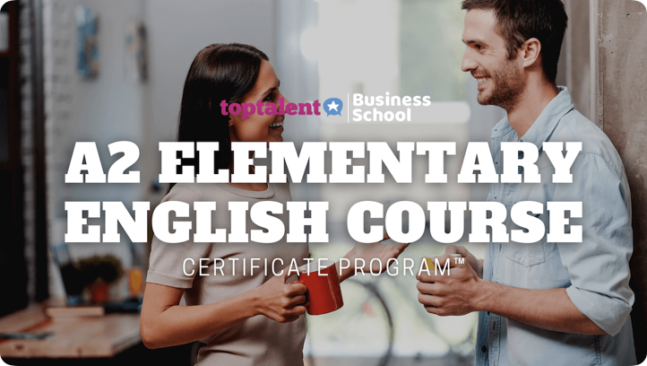 a2 elementary english course