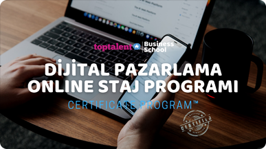 dijital pazarlama online staj programı